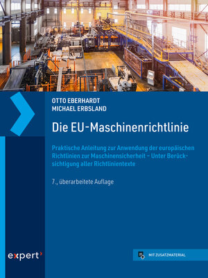cover image of Die EU-Maschinenrichtlinie